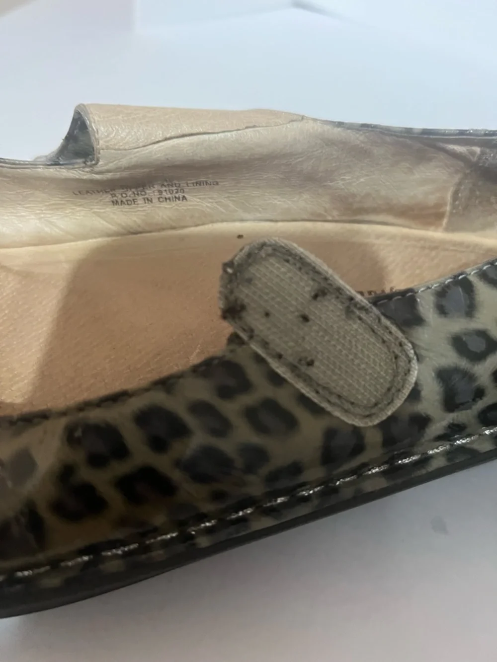Algeria shoes PAL 406 Leopard Print Shoes - Picture 8 of 8